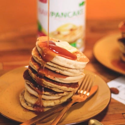 Raw pancake apple cinnamon