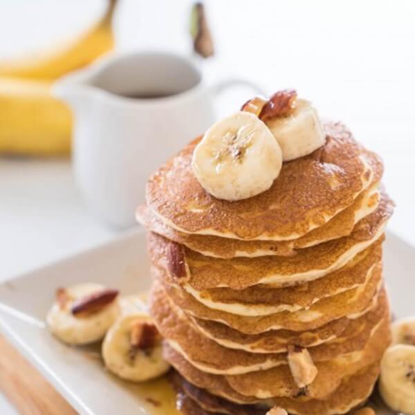 Essayez une crêpe à la banane crue