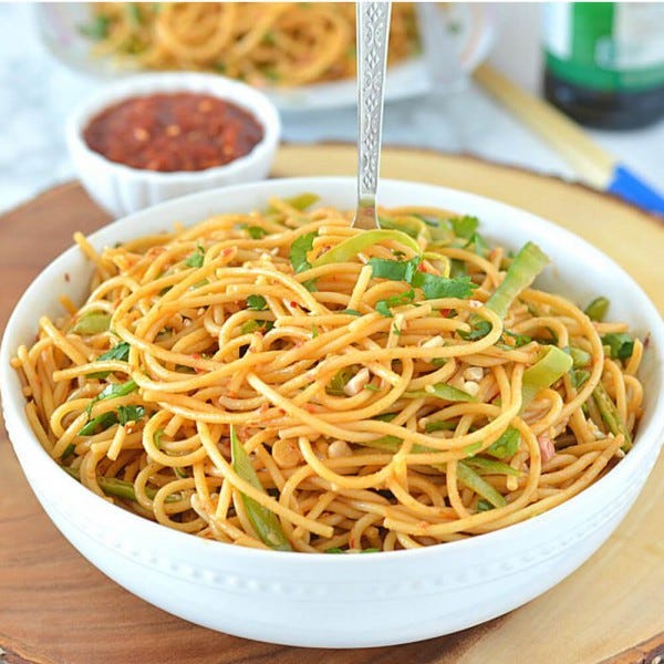 Dry konjac noodles