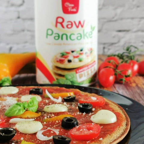 1 + 1 RawPancake Pizza