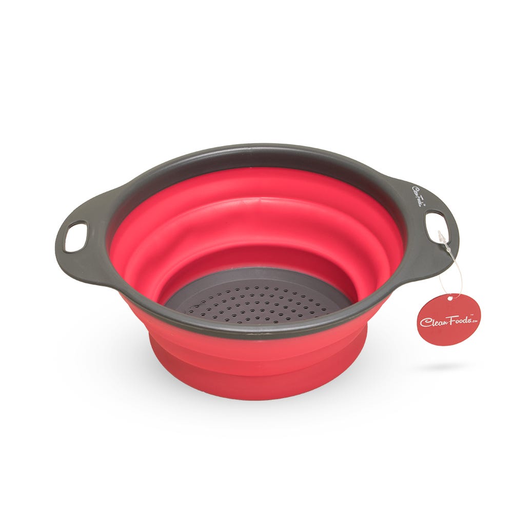 Foldable konjac strainer